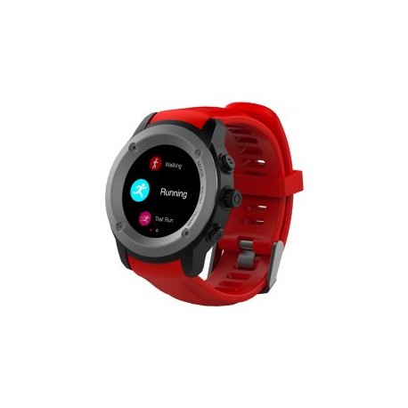 Smartwatch GHIA Draco GAC-72. Pantalla touch 1.3" pulgadas, Lector de pulso cardiaco, GPS, podómetro. Conectividad Bluetooth.