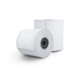 Paquete rollo de papel térmico GHIA PTG57N. 57X60mm, 10 Piezas, reacción negro.