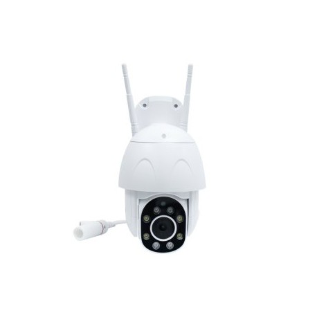 Cámara de vigilancia Mirati Home MCV-02. IP inalámbrica, Resolución 2MP (1080), Conectividad Wifi, P2P, Apertura del lente 3.6m
