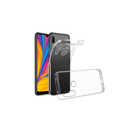 Funda GHIA para Huawei Y6 2019. Transparente, con mica.