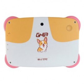 Tablet Kids GHIA GTKIDS7DG. 7 pulgadas, Procesador Quadcore A50, RAM 1GB, Almacenamiento 16GB, Doble cámara, Android 9.0
