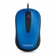 Mouse Quaroni MAQ02A. Sensor Optico, 2 botones + scroll, Largo de cable 1.2m, 1200 DPI's. Plug & Play.