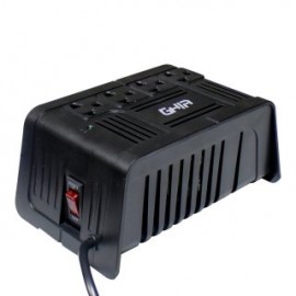 Regulador de voltaje GHIA GVR-010. 1000va / 400w 4 contactos.
