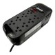 Regulador de voltaje GHIA GVR-020. Respalda hasta 8 dispositivos con un consumo en conjunto máximo de 2000VA/800 watts.