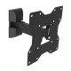 Soporte para televisión GHIA STV-22.  Compatible con pantallas de 13 a 43 pulgadas. Carga máxima 25Kg.