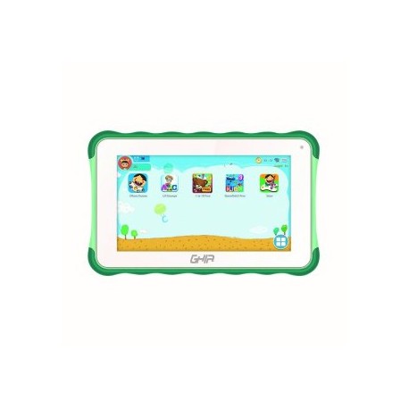 Tablet GHIA 7 Toddler GT133V. CPU A133 Quadcore, RAM 1GB, Almacenamiento 16GB, Doble cámara, Conectividad Wifi,Bluetooth, Bater