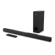 Barra de Sonido GHIA GSB-014. Subwoofer integrado, Inalámbrico. Conexión Bluetooth, HDMI, USB, Auxiliar. Audio de 2.1 canales, 