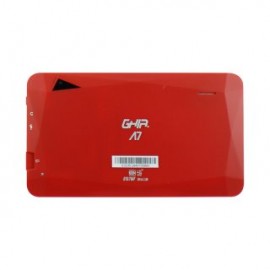 Tablet GHIA A7  GTA7WFRED. Pantalla De 7 Pulgadas, Procesador A50 Quadcore, 1Gb De RAM, 16Gb De Almacenamiento, Android 9 Go Ed