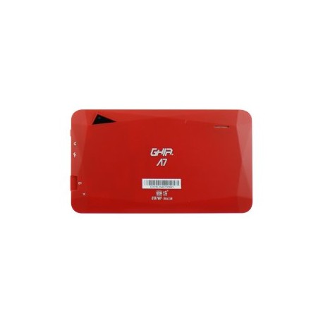 Tablet GHIA A7  GTA7WFRED. Pantalla De 7 Pulgadas, Procesador A50 Quadcore, 1Gb De RAM, 16Gb De Almacenamiento, Android 9 Go Ed