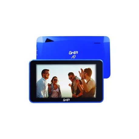 Tablet GHIA A7 GA7133A. Pantalla De 7 Pulgadas, Procesador A133 Quadcore, 1Gb RAM, 16GB Almacenamiento, Android 11 Go Edition. 