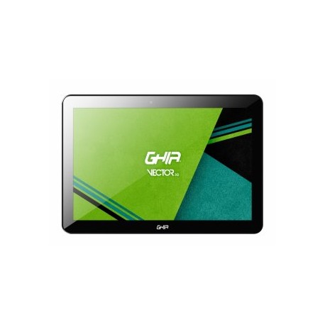 Tablet GHIA Vector 3G GTVR103G. LED, 10.1" pulgadas. RAM 2GB, Almacenamiento 16GB, Dual SIM 3G, Wi-Fi, Bluetooth. Android 10 Go