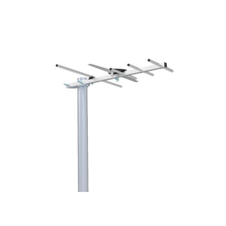 Antena GHIA GANT-006. Uso recomendado en exterior, diseño de 5 elementos