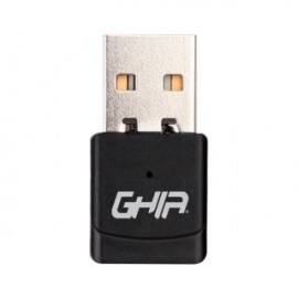 Adaptador Inalámbrico GHIA GNW-U5 - Banda Dual - USB 2.0 - 600 Mbps