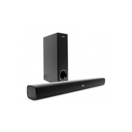 Barra de Sonido GHIA GSB-002 - 2.1 Canales - Bluetooth - USB - 120w - Negro
