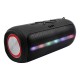 BOCINA BLUETOOTH GHIA BX201 NEGRA / 5WX2 / AUX / RADIO FM/ MICRO SD CARD/USB /TWS/RGB LED