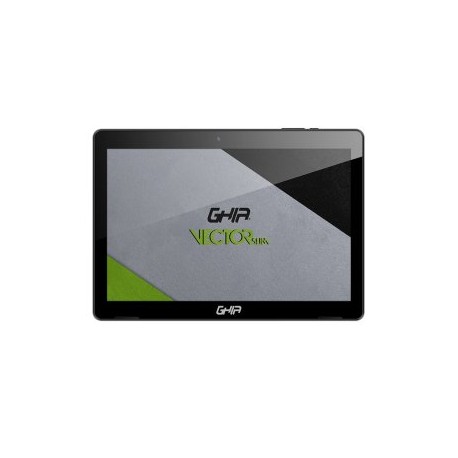 Tablet GHIA Vector Slim GTVR10SG. LED, 10.1" pulgadas. RAM 1GB, Almacenamiento 16GB, Doble cámara, Wi-Fi, Bluetooth, Android 10