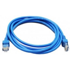 Cable de Red GHIA GCB-011. 2 metros, CAT5E, RJ-47, color azul.