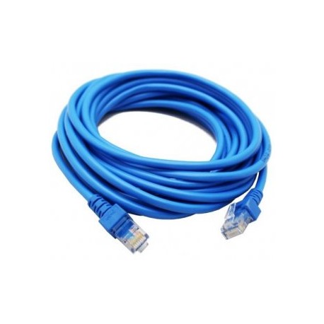 Cable de Red GHIA GCB-015. 5 metros - CAT5E - RJ-47 - Azul