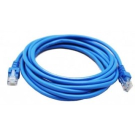 Cable de Red GHIA GCB-013. 3 Mts - CAT5E - RJ-47 - Azul