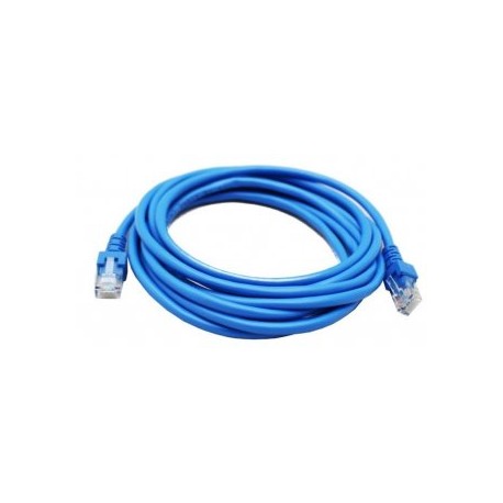 Cable de Red GHIA GCB-013. 3 Mts - CAT5E - RJ-47 - Azul