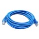 Cable de Red GHIA GCB-013. 3 Mts - CAT5E - RJ-47 - Azul