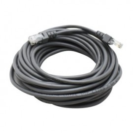 Cable de red GHIA GCB-018. 7.5 metros, 100% cobre. Color gris.