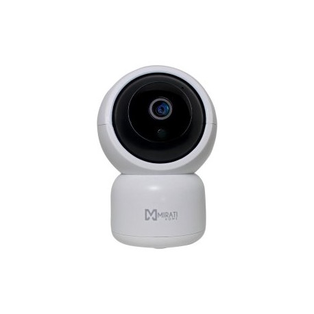 Cámara de Vigilancia Mirati MCIP3. Resolución 1080p, Lente de 3.6mm, Ranura Micro SD de hasta 128GB, Uso Interior. App MIRATI H