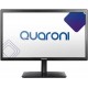 Monitor Quaroni 19.5" pulgadas MQ19-02. LED, Panel TN, Resolución HD 1366 X 768, 60 Hz, 5Ms. Conectividad VGA / HDMI.
