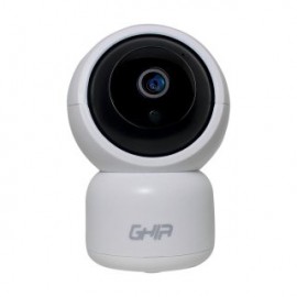 Cámara de Vigilancia GHIA GCV-012. Resolución 1080p, Lente de 3.6mm, Ranura Micro SD de hasta 128GB, Para uso Interior. App MIR