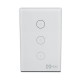 Apagador de pared inteligente MIRATI HOME M3SI1. Wi-Fi, compatible con Alexa y Google Assistant, 5A.