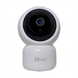 Cámara de Vigilancia Mirati MCIP3. Resolución 1080p, Lente de 3.6mm, Ranura Micro SD de hasta 128GB, Uso Interior. App MIRATI H