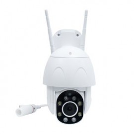 Cámara de vigilancia Mirati Home MCV-02. IP inalámbrica, Resolución 2MP (1080), Conectividad Wifi, P2P, Apertura del lente 3.6m