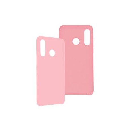 Funda GHIA de silicón para Huawei P30 Lite. Con mica, Color rosa.