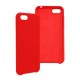 Funda GHIA de silicón para Huawei Y5. Con mica, Color rojo.
