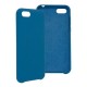 Funda GHIA de silicón para Huawei Y5. Con mica, Color azul.