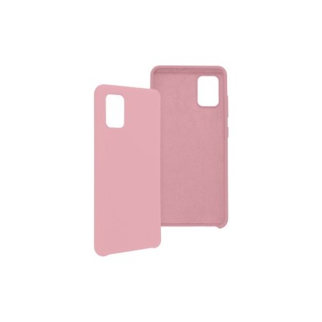 Funda GHIA SAM-A51S-S1-P Samsung A51S. Con mica para pantalla. Color rosa.