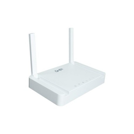 Router GHIA GNW-W2 - 2.4 GHz - 300 Mbit/s - 3x RJ-45 - 2 Antenas