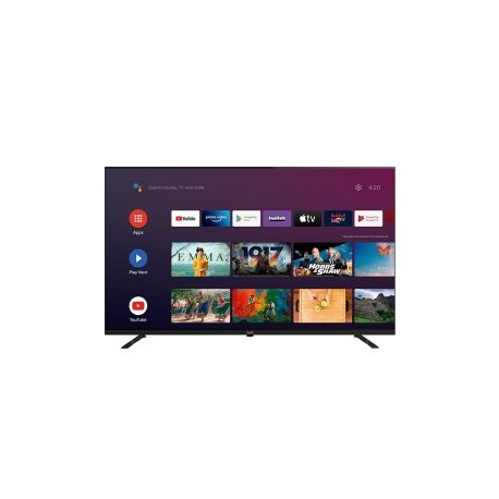 TELEVISION SMART GHIA ANDROID TV CERTIFIED 50 PULG 4K WIFI / RJ45 /3 HDMI /2 USB / RCA / AUX 3.5MM / OPTICO 60HZ
