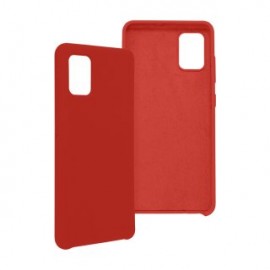 Funda GHIA SAM-A51S-S1-R Samsung A51S. Con mica para pantalla. Color rojo.